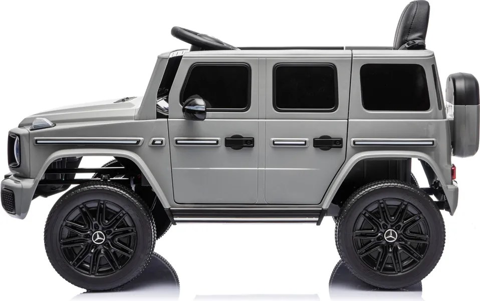 LEAN CARS Akumulátorové vozidlo Mercedes G 4x4 24 V 2580, šedé