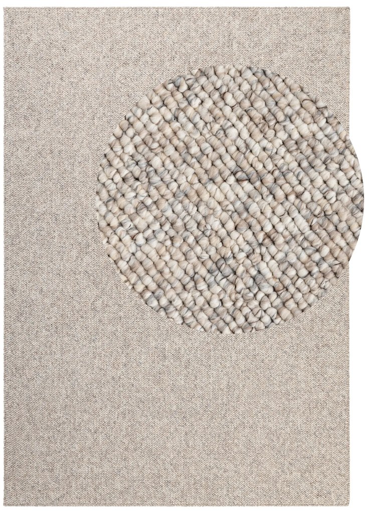 Kusový koberec Wolly Ultra 106230 Dark Cream z kolekcie Elle, 160x230, béžová, obývacia izba, ELLE Decoration