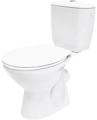WC kombi stojace WC Cersanit Compact vr. WC dosky CCKZ1000600783