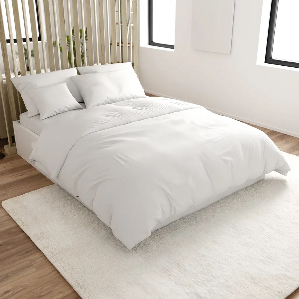 Bavlnené obliečky LUX biele hotelové vrecko Rozmer obliečky: 70 x 90 cm | 140 x 220 cm