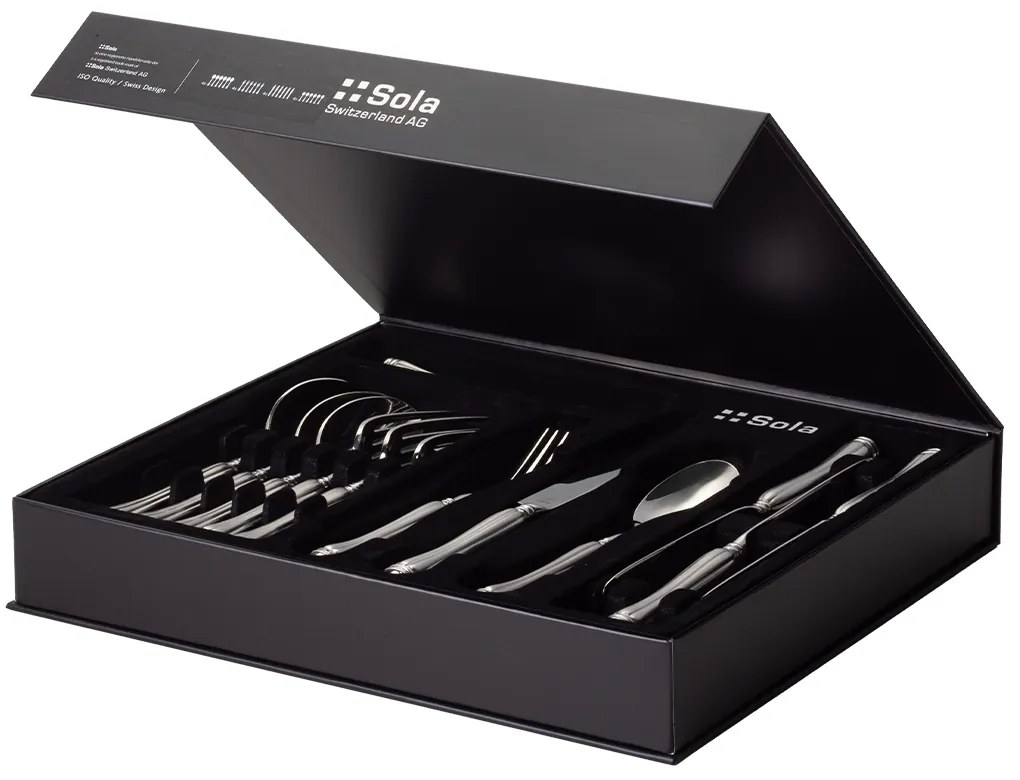 Príborový set 16ks – Kreta Quarz Platinum Line - W0196