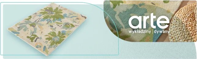 Koberec Reef RF11 Floral Zelený Multi