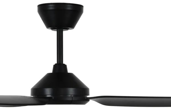 Lucci air 21616349 - Stropný ventilátor POLIS IP55 čierna + diaľkové ovládanie