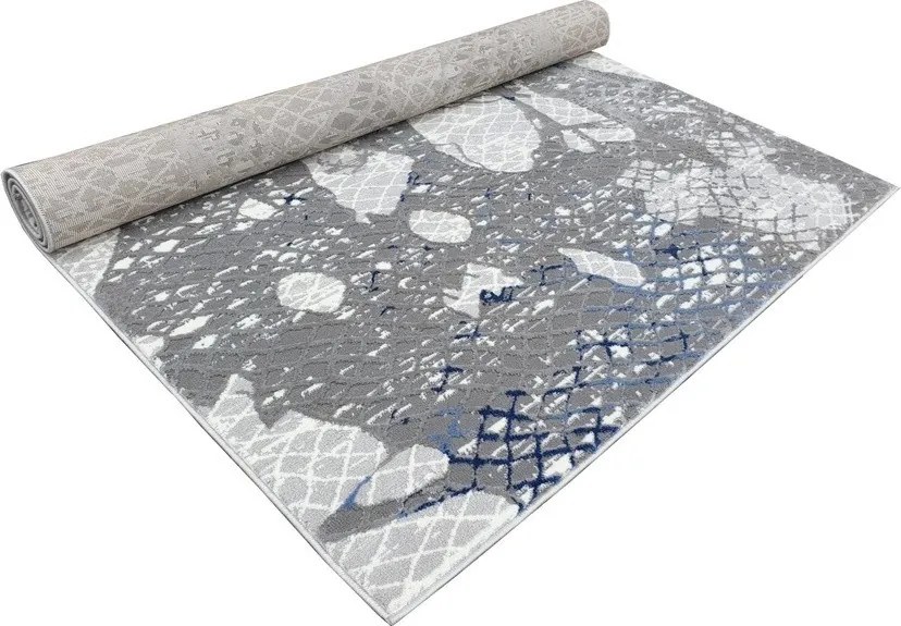 DC Koberec Texas 067 modrá sivá Rozmer: 140×190 cm
