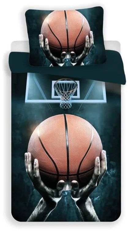 JERRY FABRICS Obliečky Basketball Bavlna 140/200, 70/90 cm