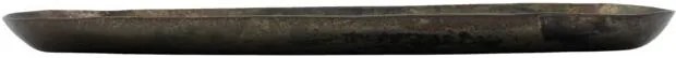 Dekoratívny podnos Traya 44 cm antik bronz