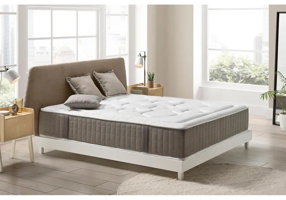 Tvrdý/stredne tvrdý penový obojstranný termoregulačný matrac 80x200 cm HEXAFLEX GEL – Moonia