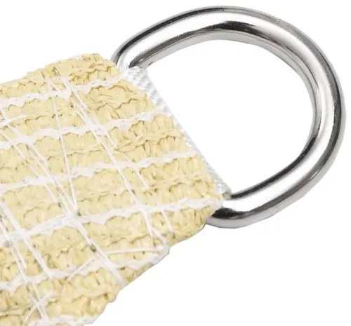 vidaXL Tieniaca plachta 160 g/m², béžová 3x5 m, HDPE-