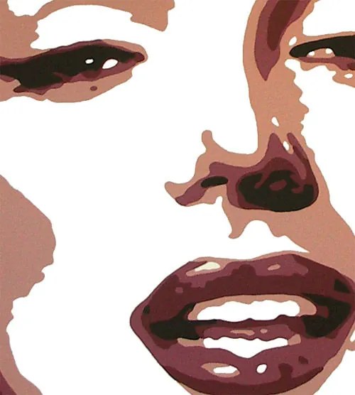 Ručne maľovaný POP Art obraz Marilyn Monroe | rôzne rozmery