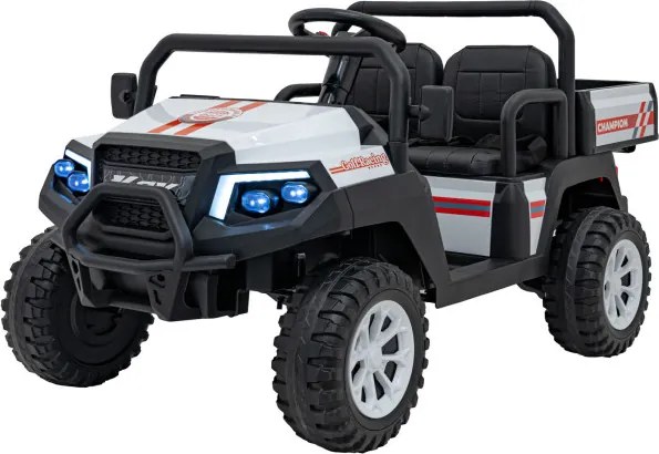Elektrické autíčko Pick-Up Champion biele