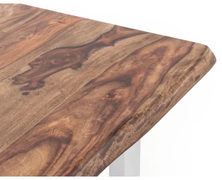 furniture-nabytek.cz - Jídelní stůl Bullwer palisandr bílý 170x90 cm