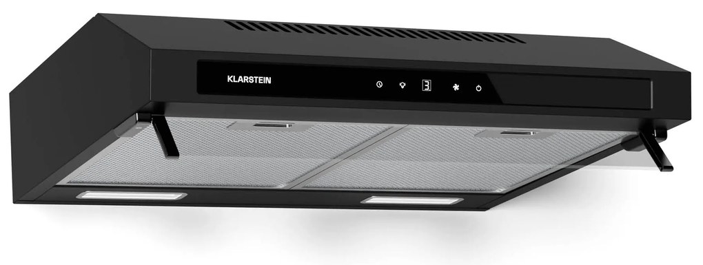 Klarstein Purista Force kompaktný digestor | 384,8 m³/h | Energetická trieda C | Dvojmotorová technológia