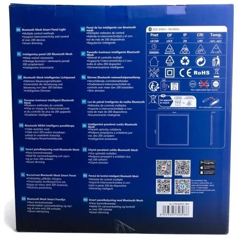 Aigostar - LED RGBW Stmievateľný podhľadový panel MESH LED/36W/230V 60x60 cm