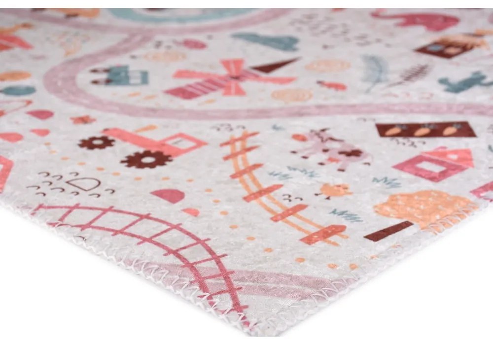 Detský koberec 80x150 cm Pastel Neighborhood – Vitaus