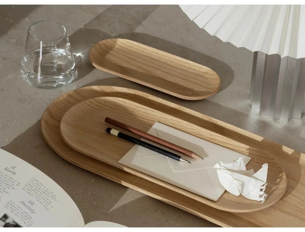 Biela/v striebornej farbe stolová lampa so stmievačom s textilným tienidlom (výška 36 cm) Taite – Blomus