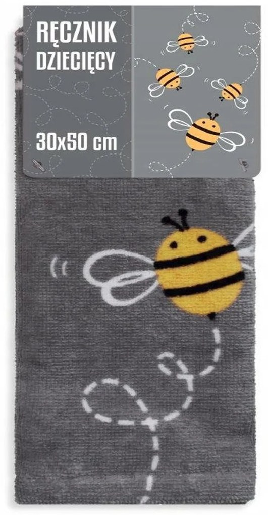 DETSKÝ FROTÉ UTERÁK ANIMALS 30X50 CM VZOROVANÁ