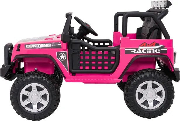 Elektrické autíčko Jeep BEAST 4x4 ružové