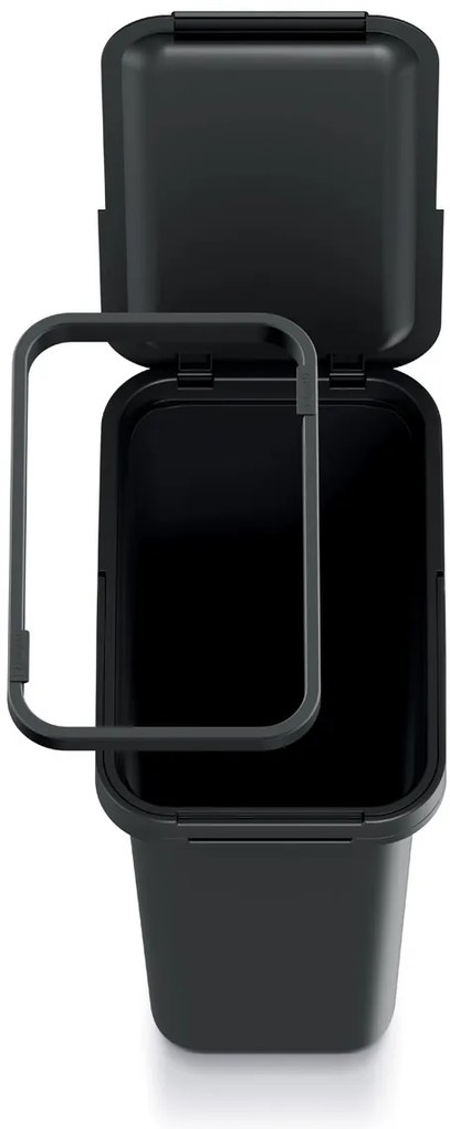 Odpadkový kôš na triedený odpad NKS12 12 l - čierna
