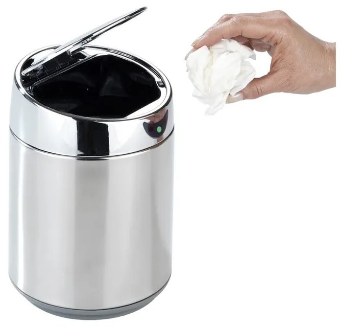 Bezdotykový odpadkový kôš z nehrdzavejúcej ocele 800 ml - Maximex