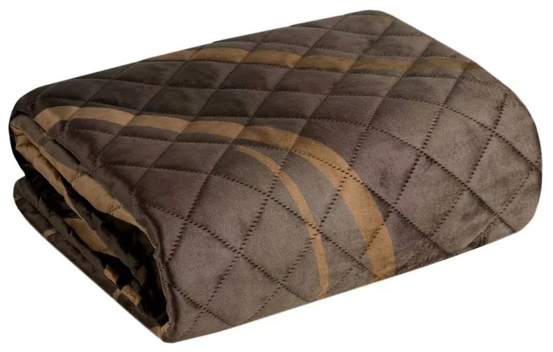 PREHOZ NA POSTEĽ LIMITED COLLECTION ALISMA2 220X240 HNEDÁ+BÉŽ