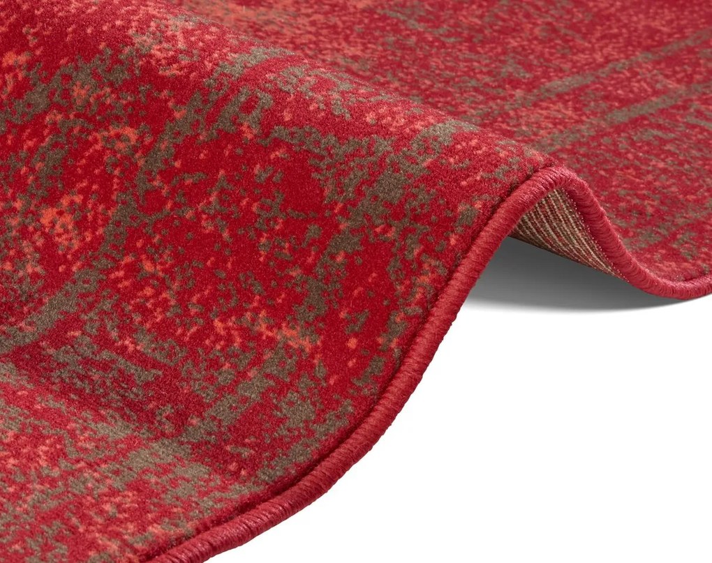 Hanse Home Collection koberce Kusový koberec Celebration 103461 Cordelia Red Grey - 80x150 cm