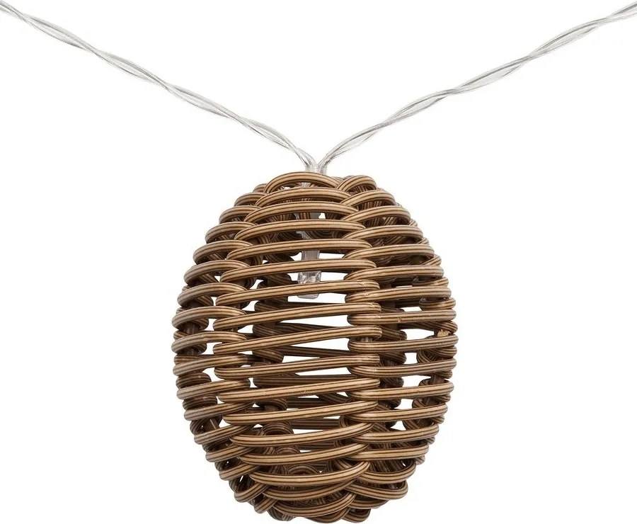 LED svetelná reťaz počet žiaroviek 10 ks na baterky dĺžka 180 cm Carlisle – House Nordic