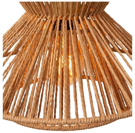 Lucide 10420/03/72 - Luster na lanku TASMAN 3xE27/60W/230V béžová