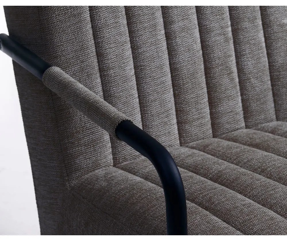 Tmavosivé kreslo Trout – Unique Furniture