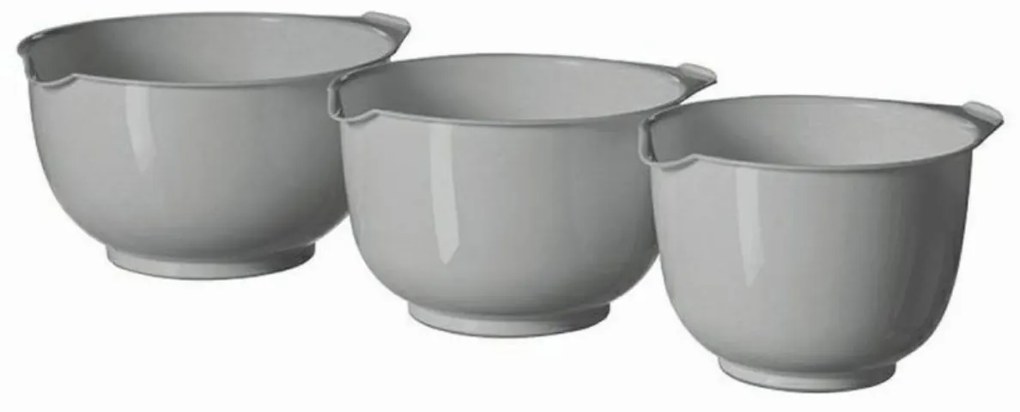 Curver Súprava 3 ks šľahacích mís, sivá