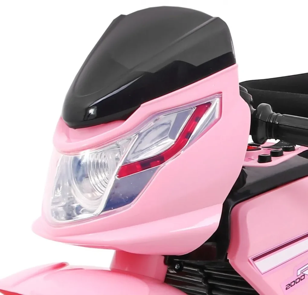 RAMIZ ELEKTRICKÁ MOTORKA BIKE - RUŽOVÁ - 1x20W - 6V/4.5Ah - 2022