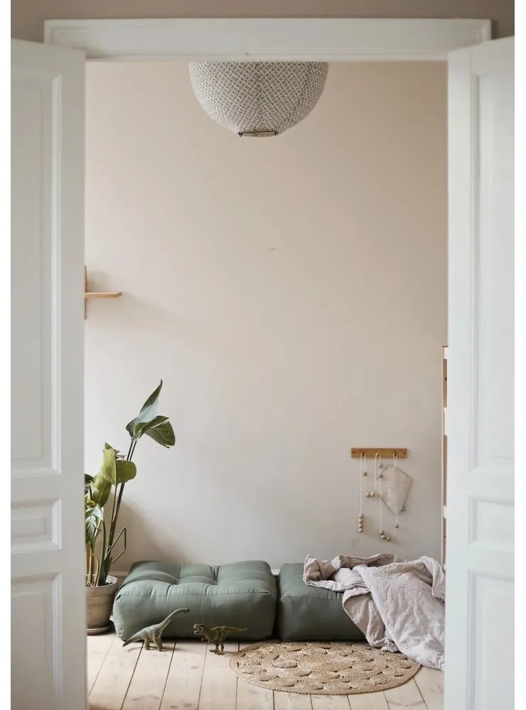 Sedací puf Karup Design More Beige