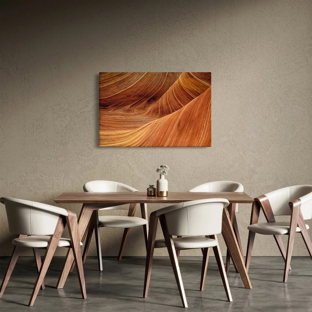 Obraz - Červený piesok (90x60 cm)