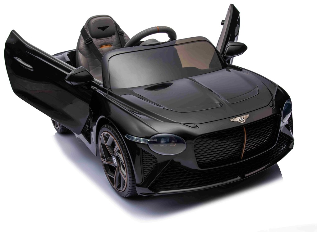 Auto na batérie pre deti Bentley Bacalar, čierne + diaľkové ovládanie