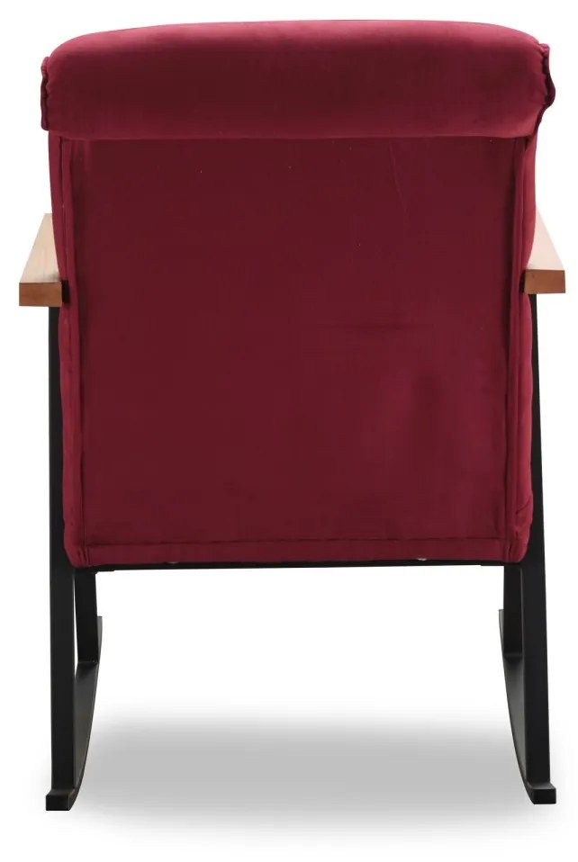 Hojdacie kreslo YOKA 55 cm vínové