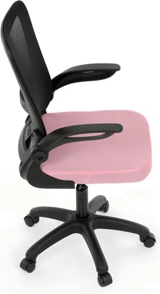 Detská otočná stolička ružová KA-K2006 PINK