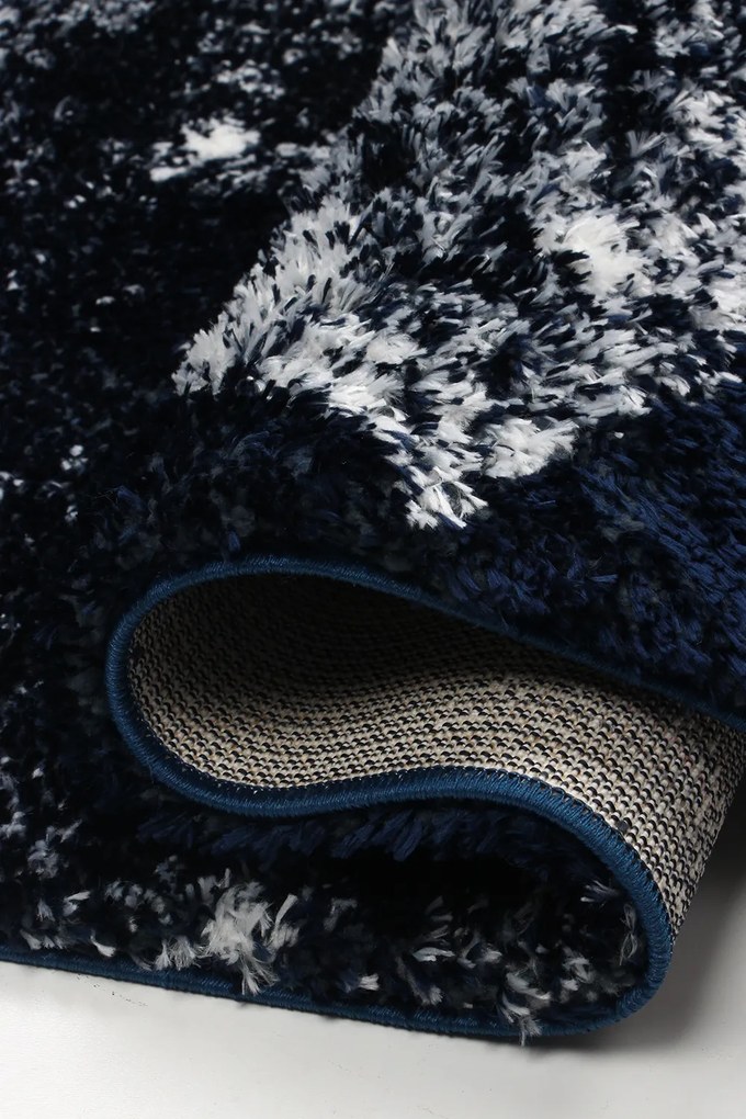 Koberec Boho 691 NAVY BLUE/CREAM rozmery koberec: 120x170 cm