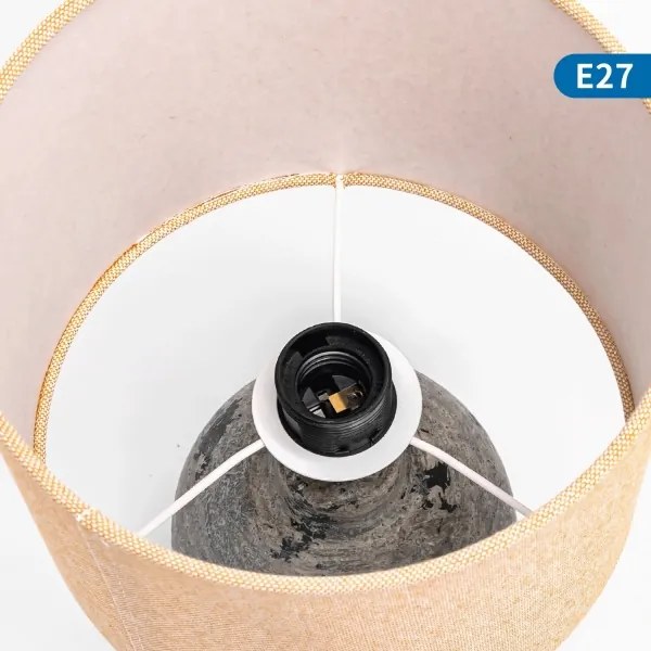 Aigostar - Stolná lampa 1xE27/60W/230V