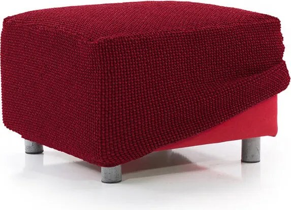 Super strečové poťahy NIAGARA bordó taburetka (40 - 60 cm)