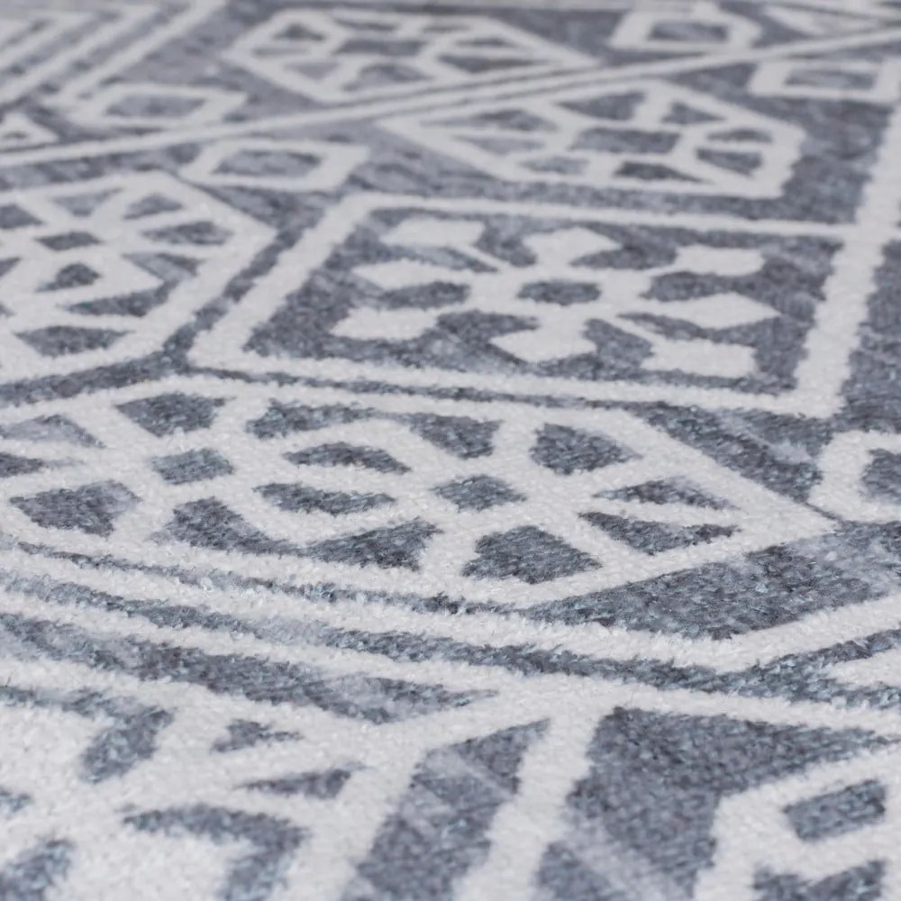 Sivý prateľný koberec 290x200 cm Cora - Flair Rugs