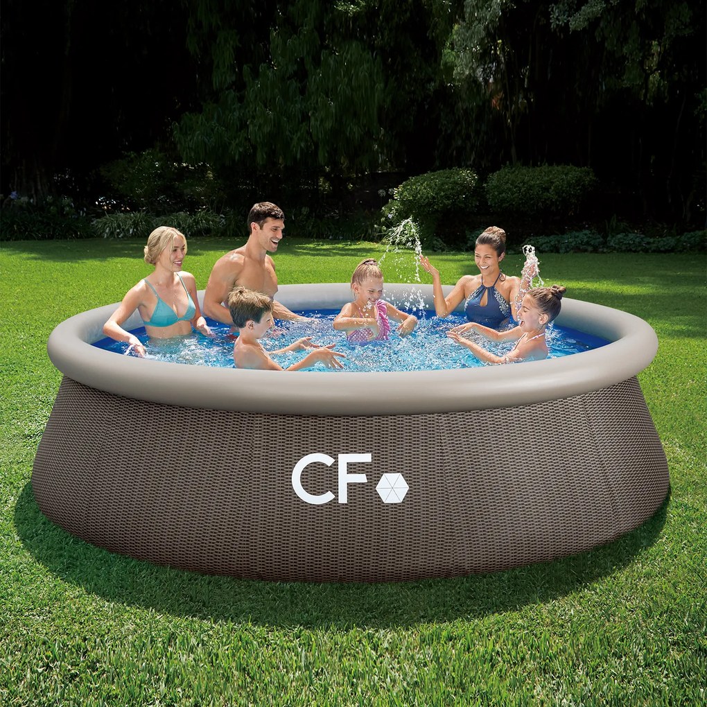 Bazén Planet Pool CF QUICK ratan - 366 x 91 cm