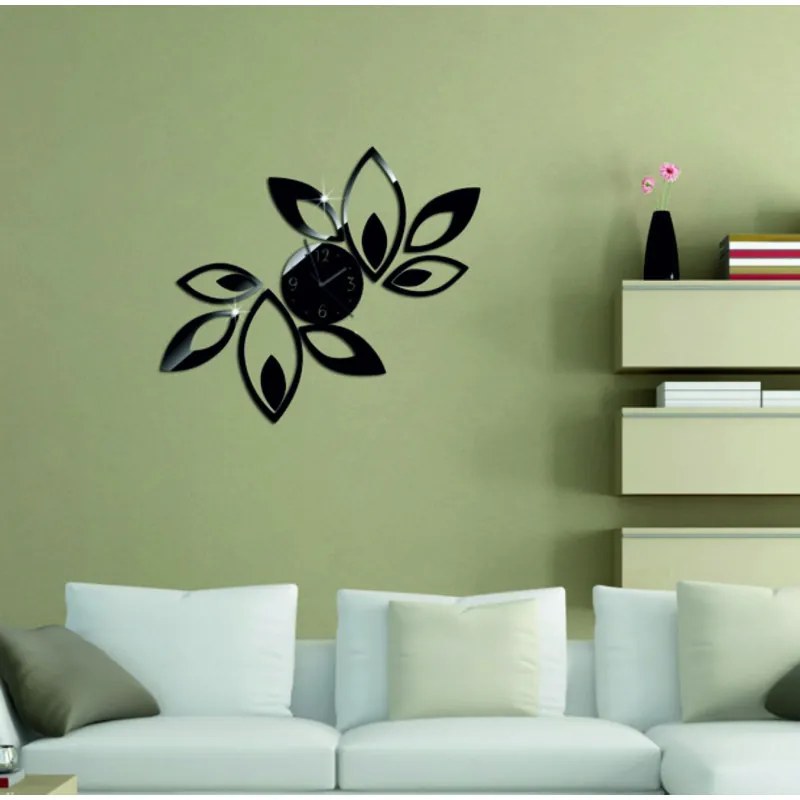 Zrkadlové hodiny na stenu, moderné zrkadlové hodiny l SENTOP IA-094-S 101-S