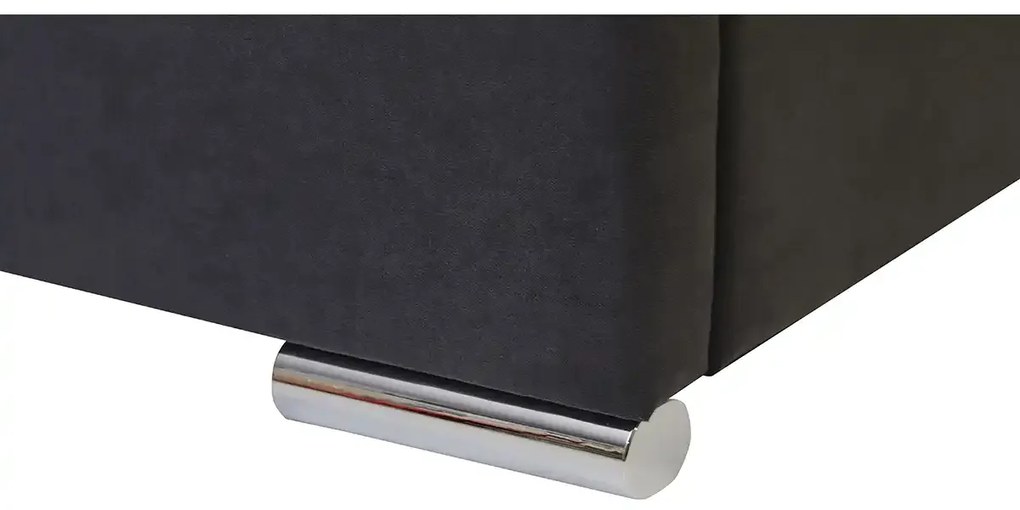 Čalúnená posteľ s úložným priestorom a matracom FELIX 120x200 cm Námorník