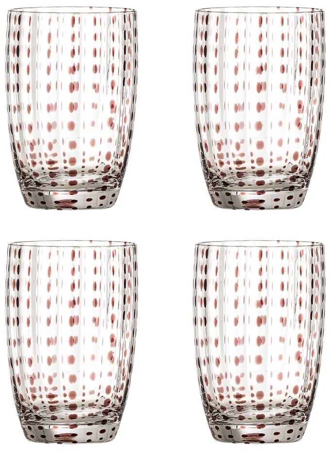 Poháre v súprave 4 ks 350 ml Brinley – Bloomingville
