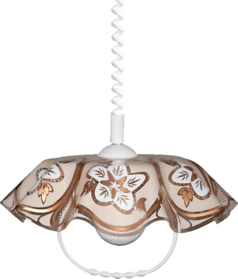 Prezent 74197 B06 - Sťahovací luster LYRA 1xE27/60W/230V