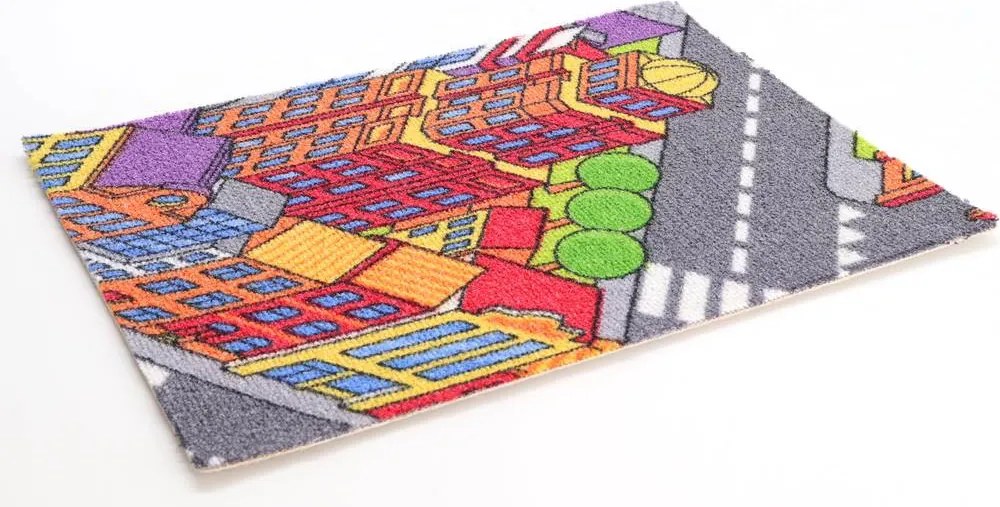 Associated Weavers, AKCIA: 170x175 cm Koberec metráž Big City 97, šíře, viacfarebná, filc, detská izba