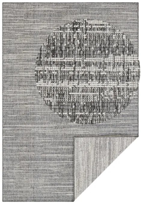 Obojstranný koberec Elle Decoration GEMINI Melange strieborný