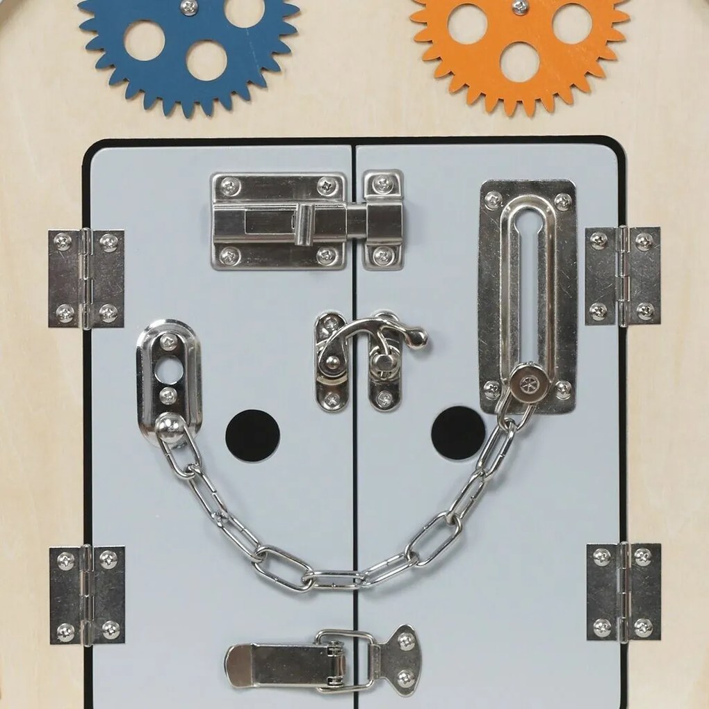 2Kids Toys Activity board Domček, sivá