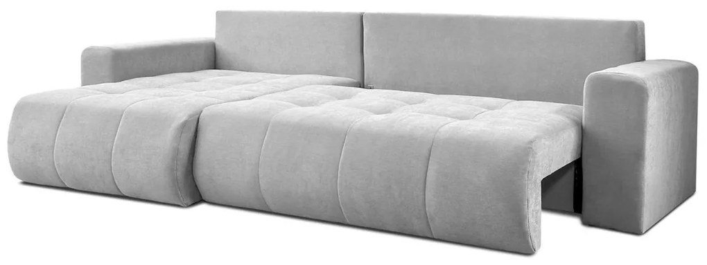 ROHOVÁ SEDAČKA TRAVIS WIND 84 SIVÁ 277 x 143