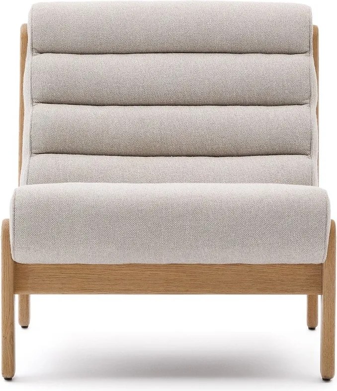 Béžové kreslo Magira – Kave Home