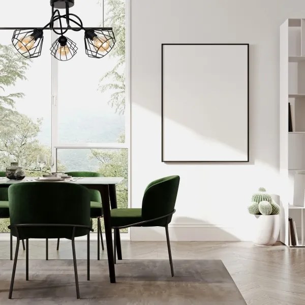 Prisadený luster CEED 3xE27/60W/230V